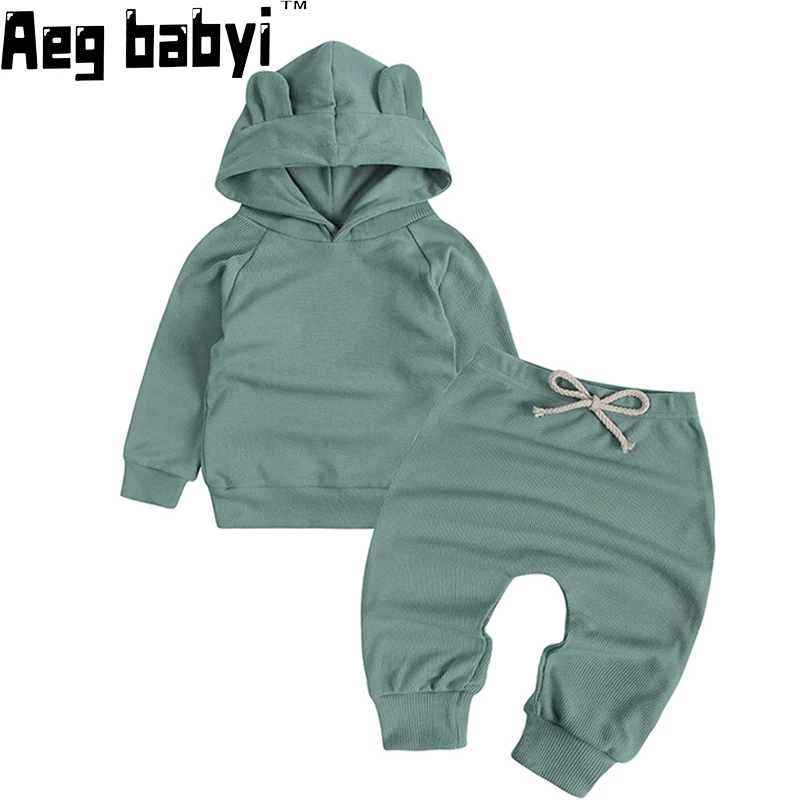 Kids Boys Girls Clothes Sets Spring Autumn Baby 2Pcs Children's Pullover+ Trousers For Boys Cotton Tops With Hooded Suit 0-24M
Kids Boys Girls Clothes Sets Spring Autumn Baby 2Pcs Children's Pullover+ Trousers For Boys Cotton Tops With Hooded Suit 0-24M