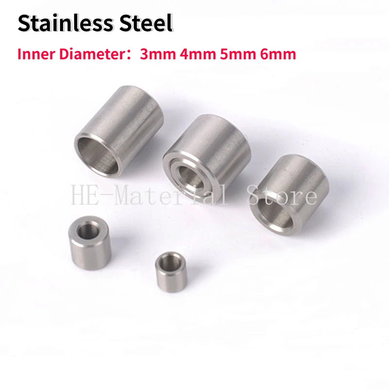1Pcs Stainless Steel Sleeve Inner Diameter 3mm 4mm 5mm 6mm Bushing Wear Resistant Bushing Guide Sleeve Bearing Sleeve
1Pcs Stainless Steel Sleeve Inner Diameter 3mm 4mm 5mm 6mm Bushing Wear Resistant Bushing Guide Sleeve Bearing Sleeve