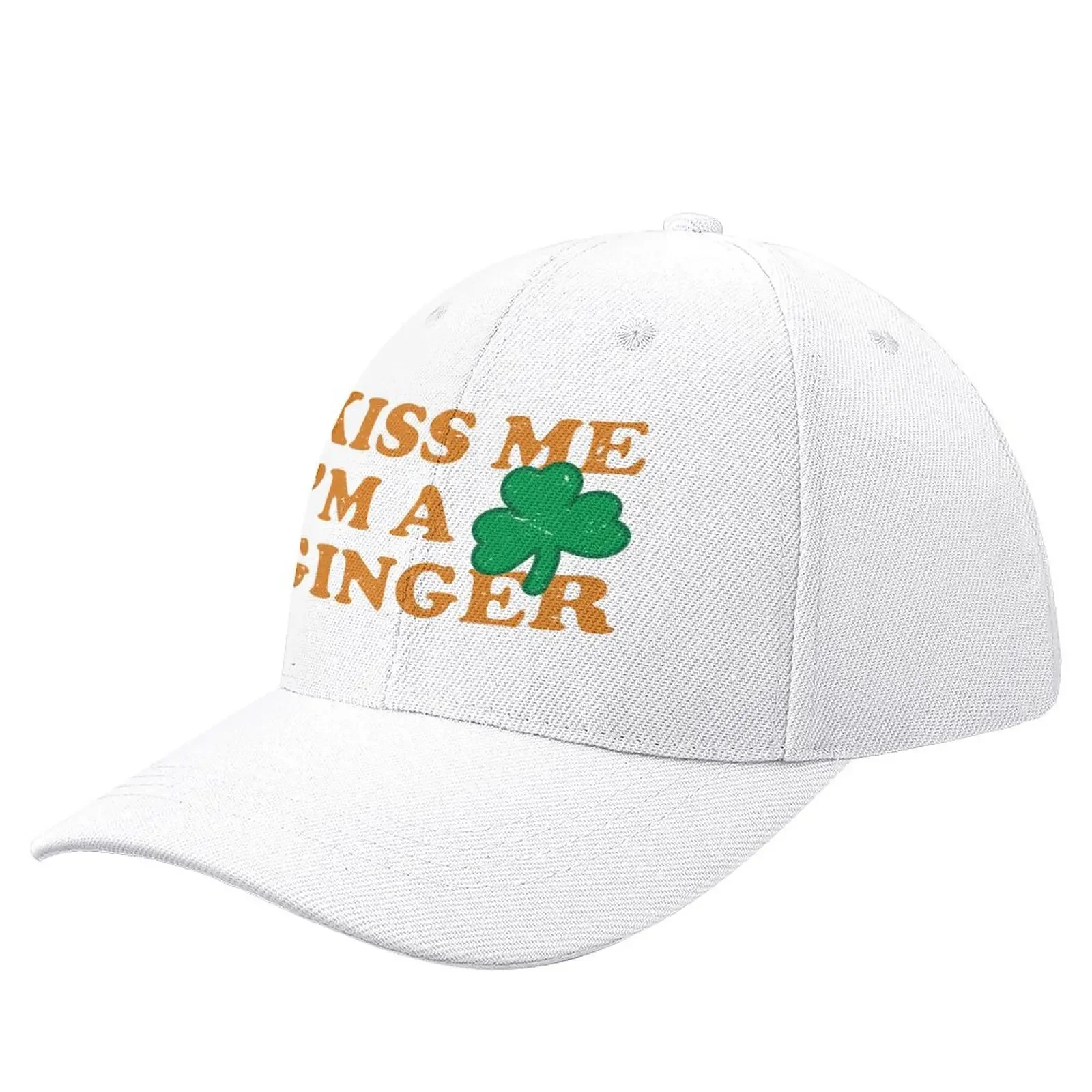 

Kiss Me I'm A Ginger Redhead Irish Baseball Cap Hip Hop Thermal Visor Sunhat Women'S Hats Men'S