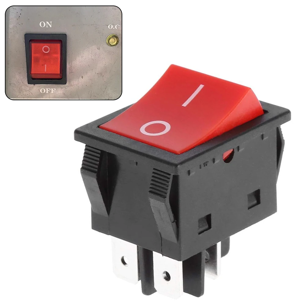Electric Welding Machine Power Switch With Red Light 30A 250VAC Electric Oven Electric Heater Switch
Electric Welding Machine Power Switch With Red Light 30A 250VAC Electric Oven Electric Heater Switch