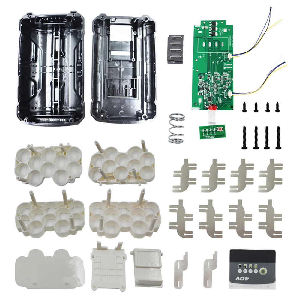 Для Ryobi 40 в комплект корпуса литиевой батареи фотоэлемент PCB Защитная плата для Ryobi 40 В литиевая батарея ремонт аксессуары Запчасти
Для Ryobi 40 в комплект корпуса литиевой батареи фотоэлемент PCB Защитная плата для Ryobi 40 В литиевая батарея ремонт аксессуары Запчасти