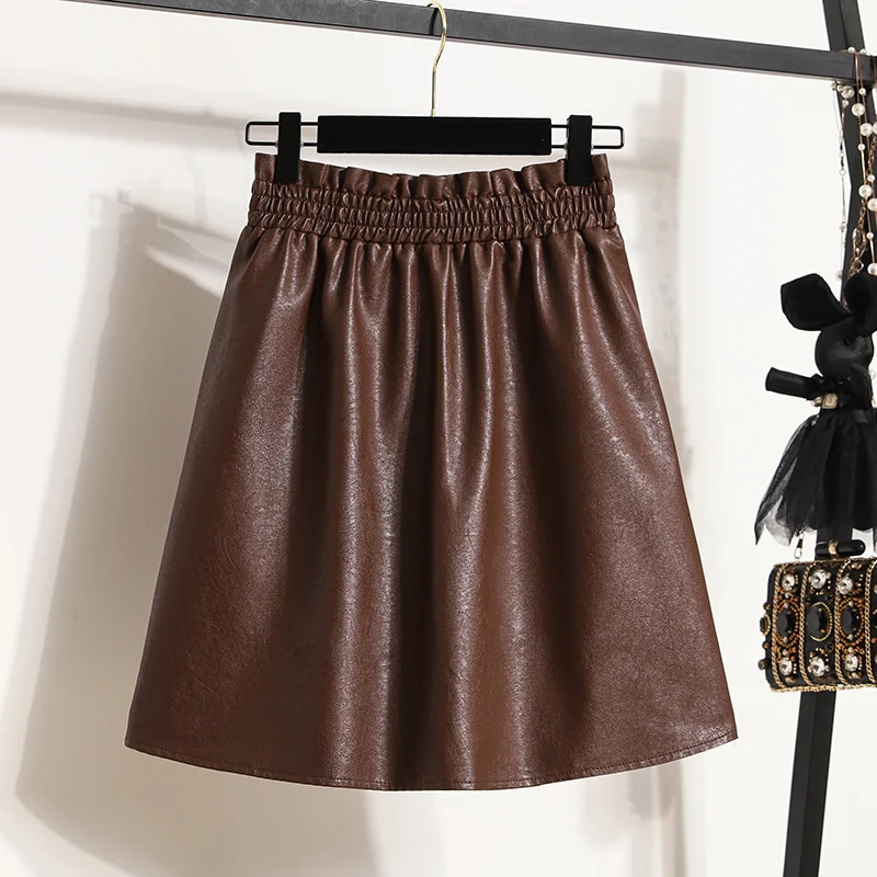 Plus Size Clothes Skirt Women 2024 Fashion New High Elastic Waist Skirt Spring Autumn Slim Mini Skirt Leather Shorts Boots
Plus Size Clothes Skirt Women 2024 Fashion New High Elastic Waist Skirt Spring Autumn Slim Mini Skirt Leather Shorts Boots