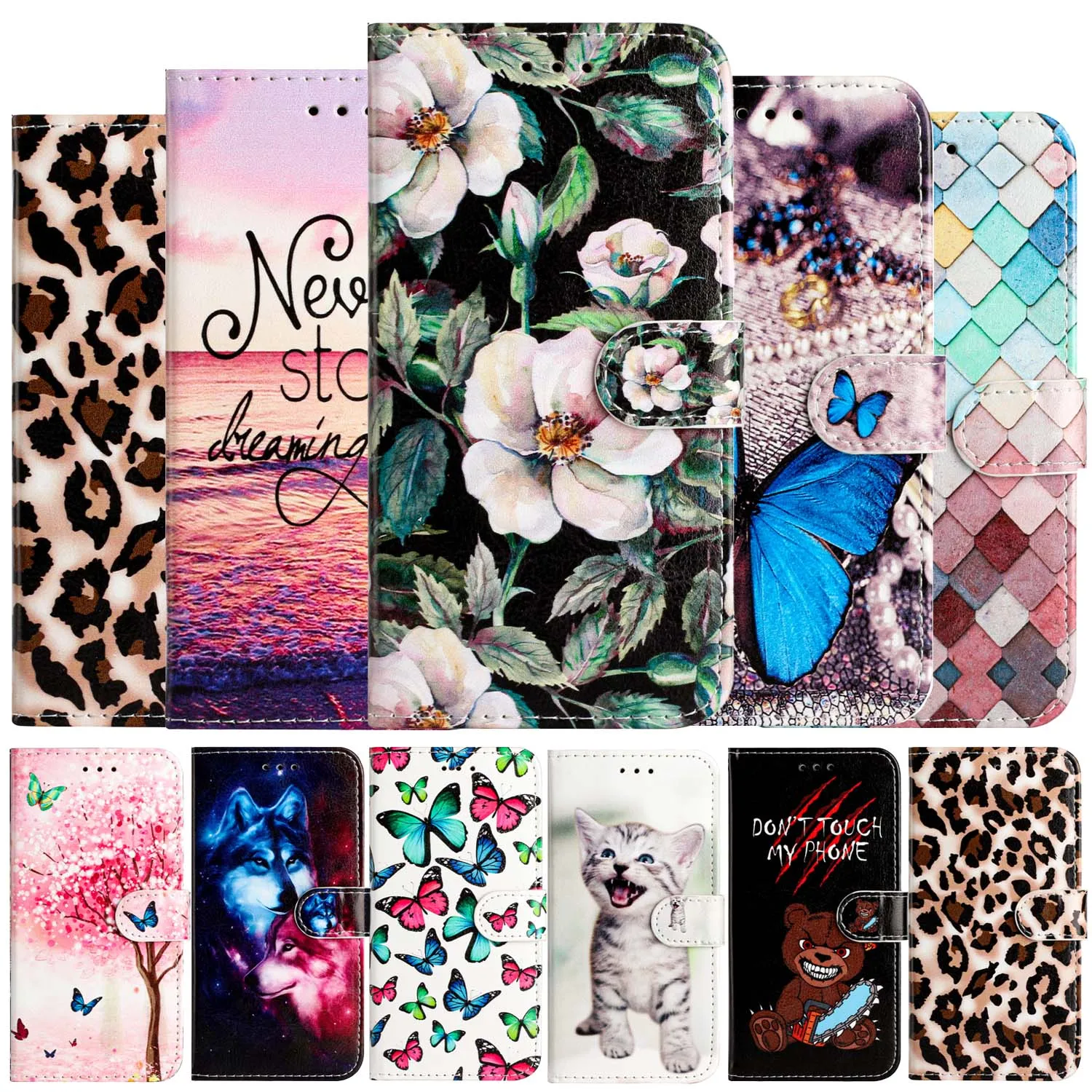 Fashion Pattern Wallet Flip Case For iPhone 14 Plus 13 mini 12 11 Pro Max X XR XS 10 6 6S 7 8 Plus SE 2022 2020 Leather Cover
Fashion Pattern Wallet Flip Case For iPhone 14 Plus 13 mini 12 11 Pro Max X XR XS 10 6 6S 7 8 Plus SE 2022 2020 Leather Cover