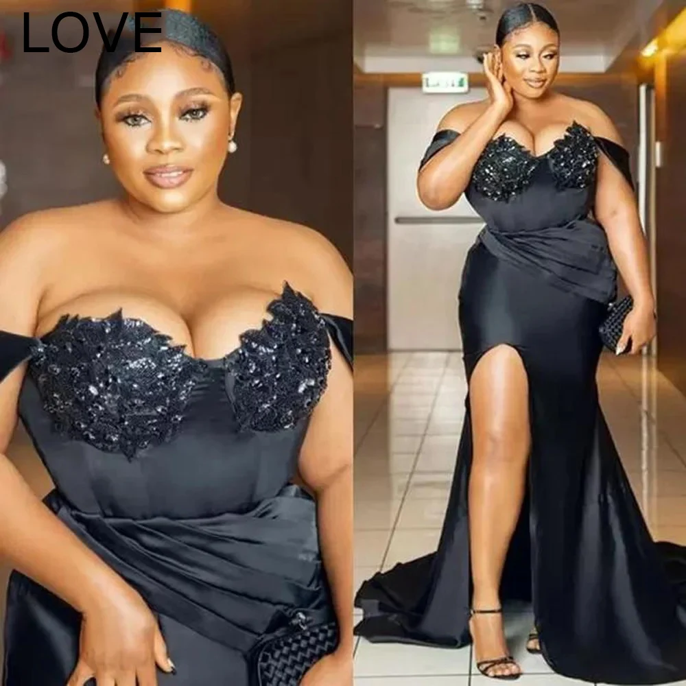 LOVE Plus Size Evening Dresses Off The Shoulder Prom Dress Sexy Slit Mermaid Beaded Vestidos De Gala Sweetheart Party Dresses
LOVE Plus Size Evening Dresses Off The Shoulder Prom Dress Sexy Slit Mermaid Beaded Vestidos De Gala Sweetheart Party Dresses