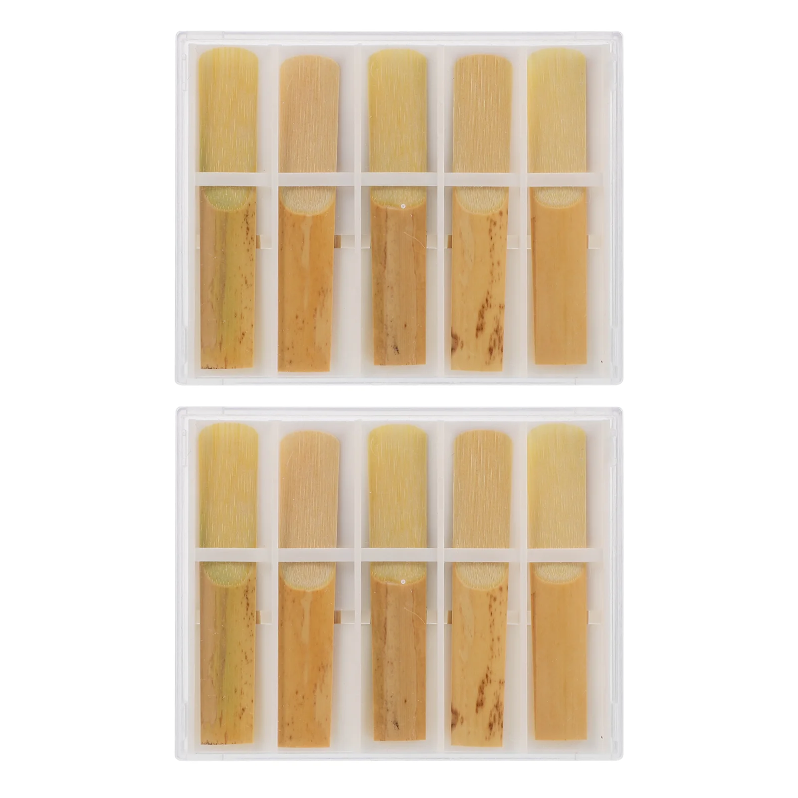 10 PCS Clarinet Reed Traditional Reeds for Beginner Saxophone Tool Supplies Compact Thinner Tip Replacing
10 PCS Clarinet Reed Traditional Reeds for Beginner Saxophone Tool Supplies Compact Thinner Tip Replacing