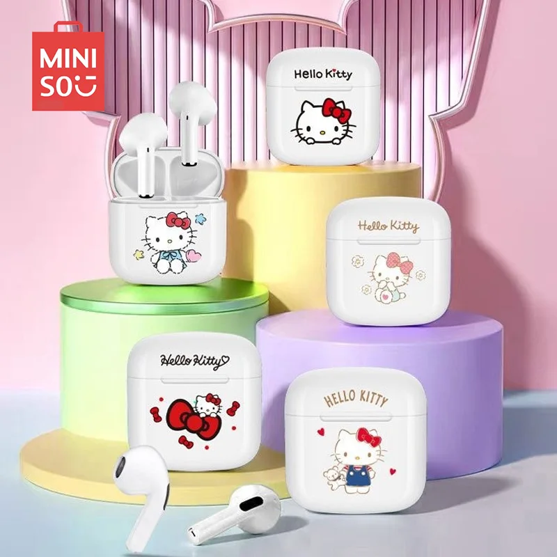 Новинка, Мультяшные Bluetooth Наушники Hello Kitty, полувкладыши, миниатюрные шумоподавляющие Беспроводные наушники с длительным временем ожидания
Новинка, Мультяшные Bluetooth Наушники Hello Kitty, полувкладыши, миниатюрные шумоподавляющие Беспроводные наушники с длительным временем ожидания