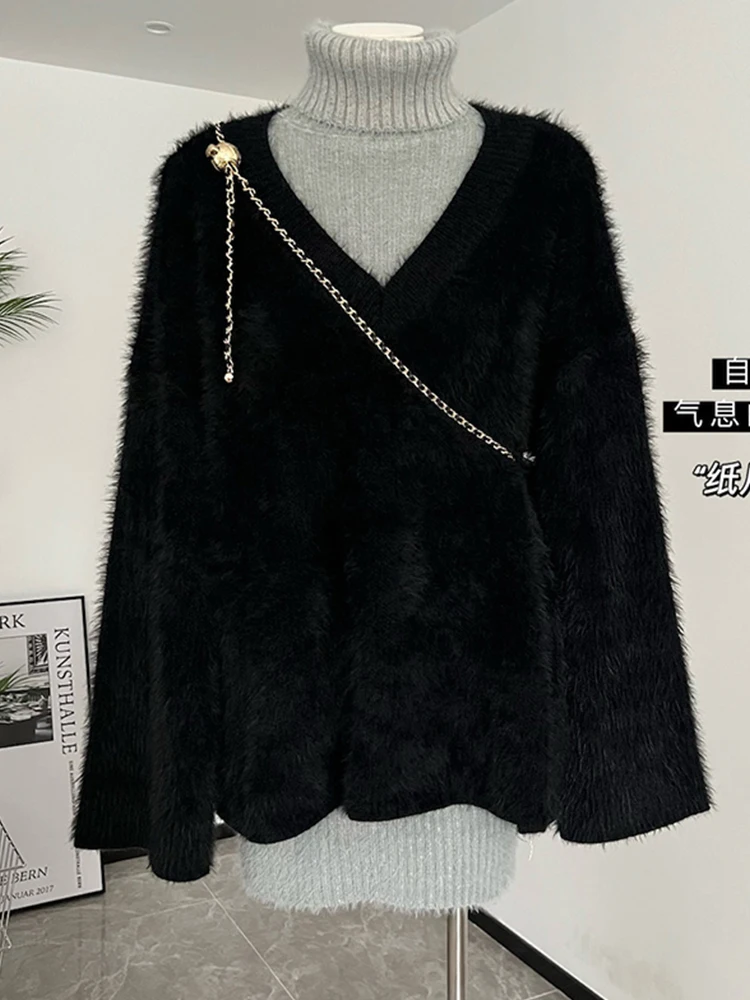 Formal Occasion Fashion 2 Piece Skirt Set Gyaru Chic Knitted Corset Dress Warm + Luxury V-Neck Mink Velvet Plush High Street Y2k
Formal Occasion Fashion 2 Piece Skirt Set Gyaru Chic Knitted Corset Dress Warm + Luxury V-Neck Mink Velvet Plush High Street Y2k