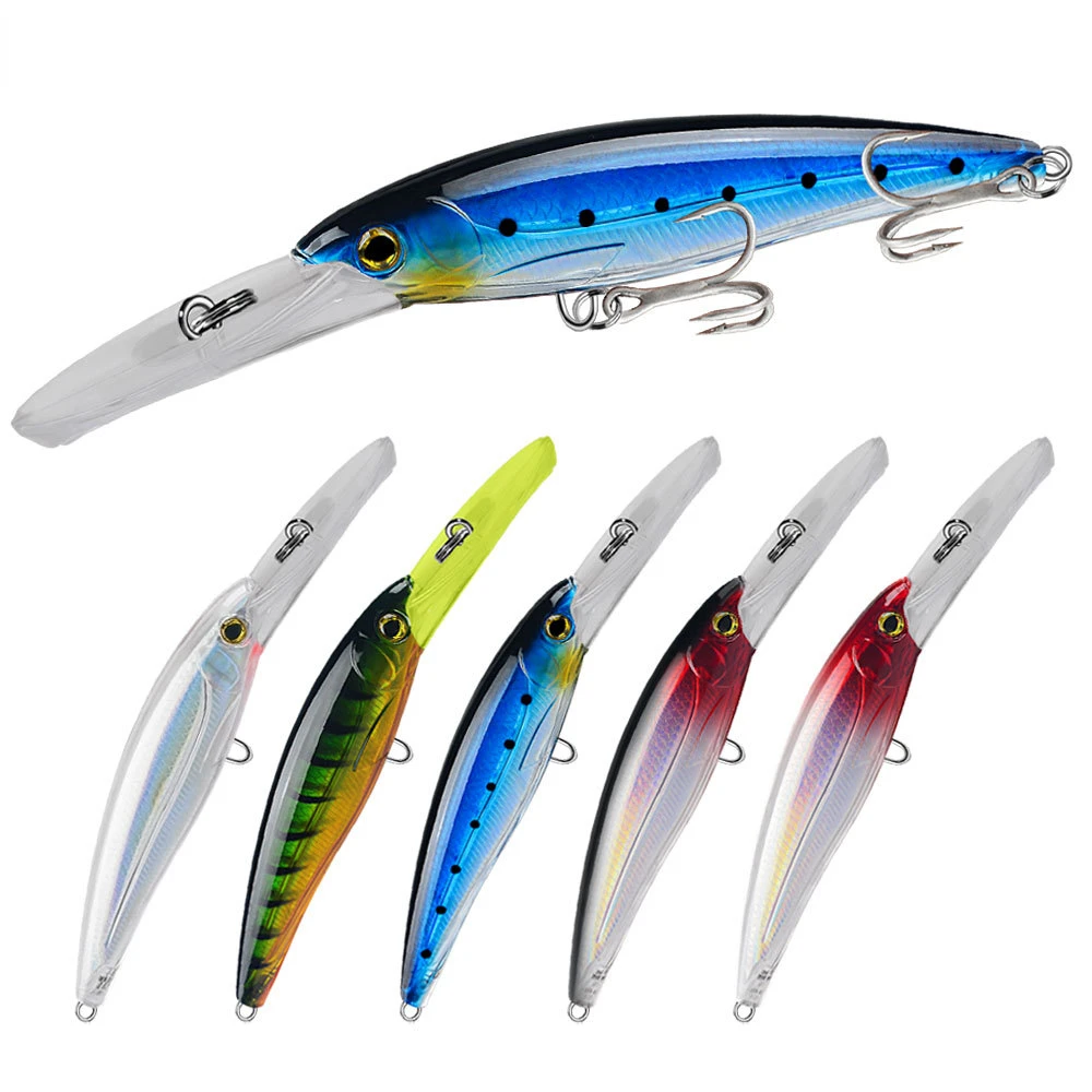 1Pcs Sea Fishing Drag Bait Slowly Sinking 225mm 82.5g Big Mino Fake Bait South Oil Green Needle Mackerel Fake Bait
1Pcs Sea Fishing Drag Bait Slowly Sinking 225mm 82.5g Big Mino Fake Bait South Oil Green Needle Mackerel Fake Bait