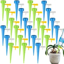 Self Watering Spikes Automatic Adjustable Drip Irrigation System Watering Devices for Plants Flower Auto Water Dripper Device Self Watering Spikes Automatic Adjustable Drip Irrigation System Watering Devices for Plants Flower Auto Water Dripper Device