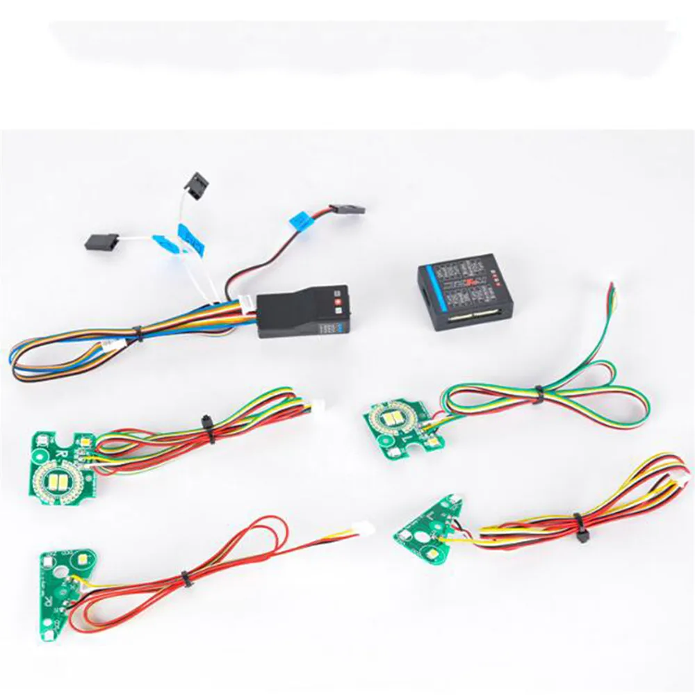 Creative Universal RC Car Linkage LED Lights Lamp Group Kit for 1/10 TRX4 RC Remote Control Car DIY Modification Accessories
Creative Universal RC Car Linkage LED Lights Lamp Group Kit for 1/10 TRX4 RC Remote Control Car DIY Modification Accessories
