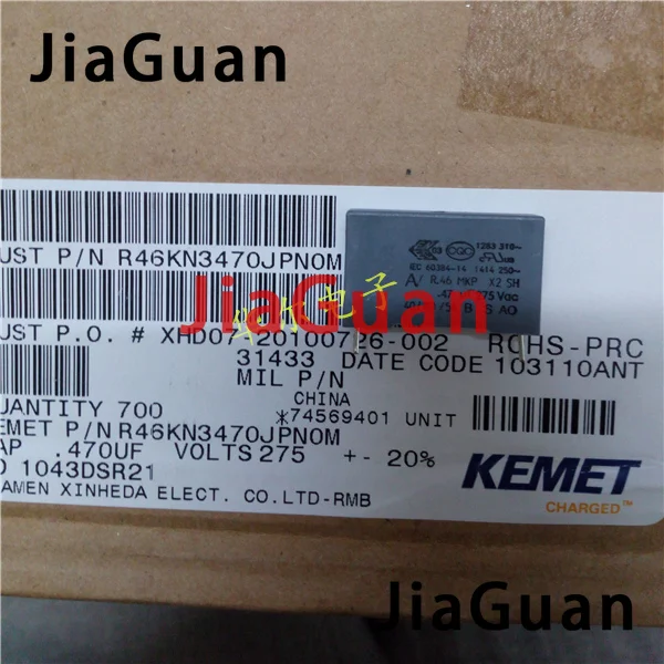 50PCS AV R46 0.47uf 275VAC P22.5MM copper film capacitor KEMET 474/275VAC MKP 0.47UF 470NF Italy 0.47uF/275VAC
50PCS AV R46 0.47uf 275VAC P22.5MM copper film capacitor KEMET 474/275VAC MKP 0.47UF 470NF Italy 0.47uF/275VAC