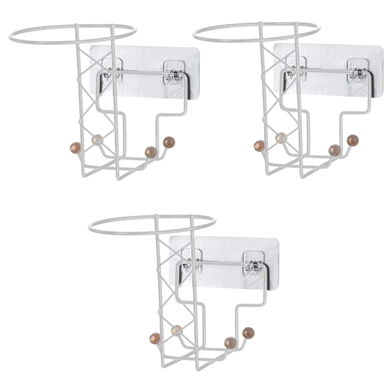 3 Pcs Helmet Stand Holder Wall Mount Motorcycle Helmet Hangers with Back Adhesive Punch-Free Helmet Holder White
3 Pcs Helmet Stand Holder Wall Mount Motorcycle Helmet Hangers with Back Adhesive Punch-Free Helmet Holder White