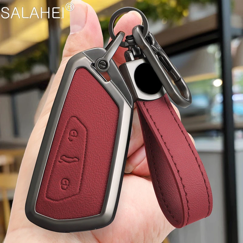 Metal Car Key Case Cover Shell for VW Volkswagen Golf 7 MK7 Tiguan MK2 for Ateca Leon FR Ibiza Skoda Octavia Kodiaq Accessories
Metal Car Key Case Cover Shell for VW Volkswagen Golf 7 MK7 Tiguan MK2 for Ateca Leon FR Ibiza Skoda Octavia Kodiaq Accessories