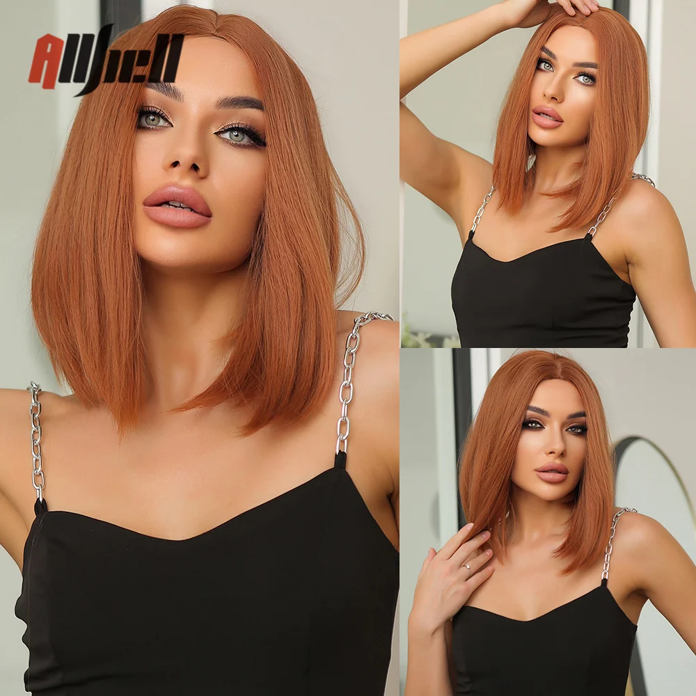 Red Brown Copper Ginger Shoulder Long Wigs for Women Synthetic Straight Bob Wig Middle Part Heat Resistant Cosplay Party Wigs
Red Brown Copper Ginger Shoulder Long Wigs for Women Synthetic Straight Bob Wig Middle Part Heat Resistant Cosplay Party Wigs