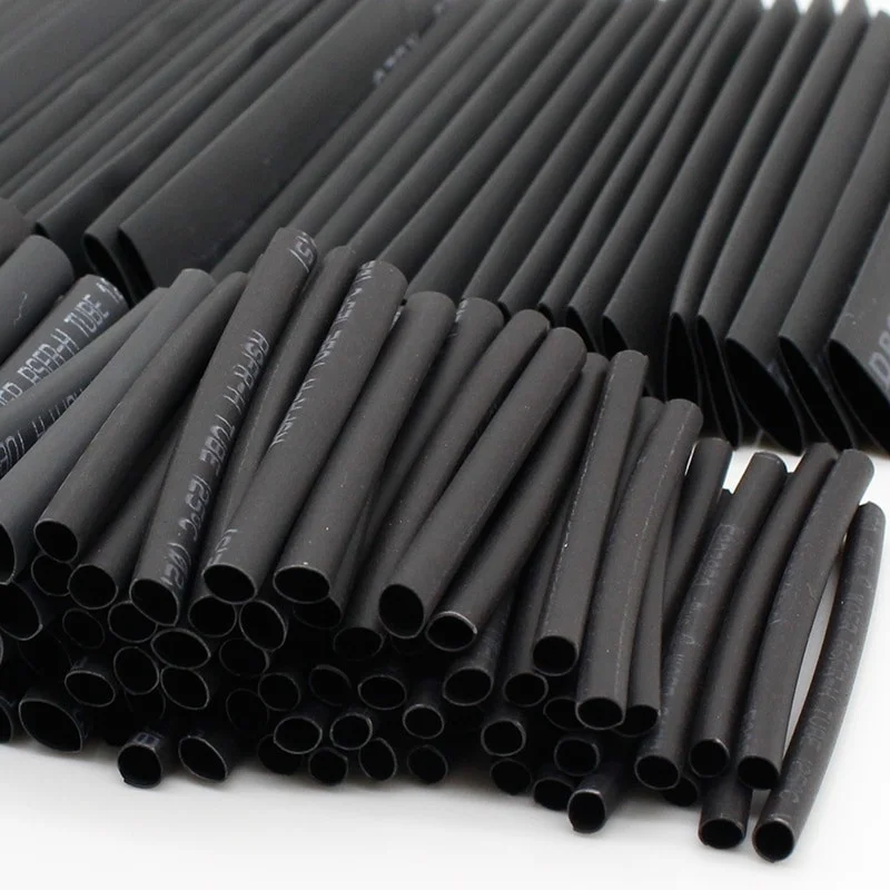 63pcs Black Heat Shrink Sleeving Tube Kit Electrical Connection Electrical Wire Wrap Cable Waterproof Shrinkage 2:1
63pcs Black Heat Shrink Sleeving Tube Kit Electrical Connection Electrical Wire Wrap Cable Waterproof Shrinkage 2:1