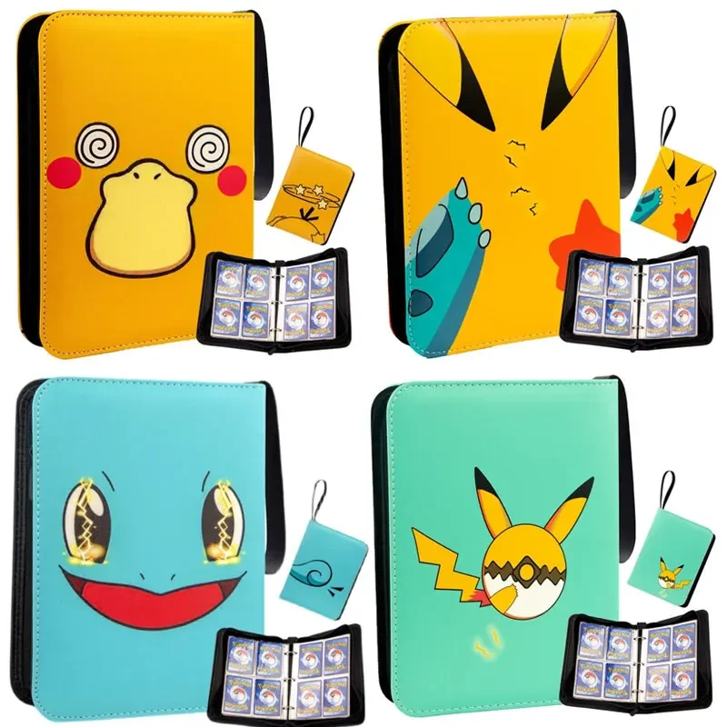 Pokemon Card Album Book High-capacity 9 Grid 4 Grid Binder Cards Collection Book Game Card Storage Birthday Gift for Children
Pokemon Card Album Book High-capacity 9 Grid 4 Grid Binder Cards Collection Book Game Card Storage Birthday Gift for Children