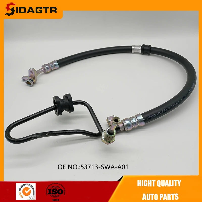 High Quality Guaranteed For CRV RE4 2007 2008 2009 2010 2011 OEM 53713-SWA-A02 Power Steering Pressure Hose
High Quality Guaranteed For CRV RE4 2007 2008 2009 2010 2011 OEM 53713-SWA-A02 Power Steering Pressure Hose
