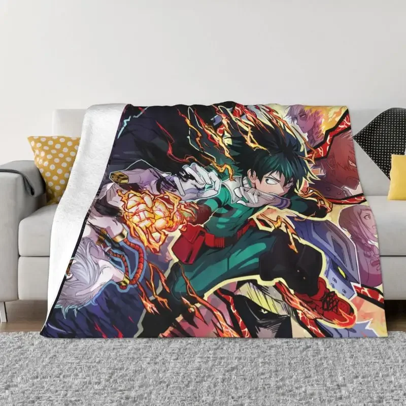 My Hero Academia Izuku Midoriya Blanket Soft Flannel Fleece Warm Anime Manga Throw Blankets for Office Bedding Sofa Bedspreads
My Hero Academia Izuku Midoriya Blanket Soft Flannel Fleece Warm Anime Manga Throw Blankets for Office Bedding Sofa Bedspreads