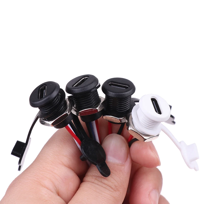 USB-C 2/4/5Pin High Current Charging Socket With PH2.0 Nut Snap Lock Plate USB TYPE-C Female Waterproof Female Connector Jack
USB-C 2/4/5Pin High Current Charging Socket With PH2.0 Nut Snap Lock Plate USB TYPE-C Female Waterproof Female Connector Jack