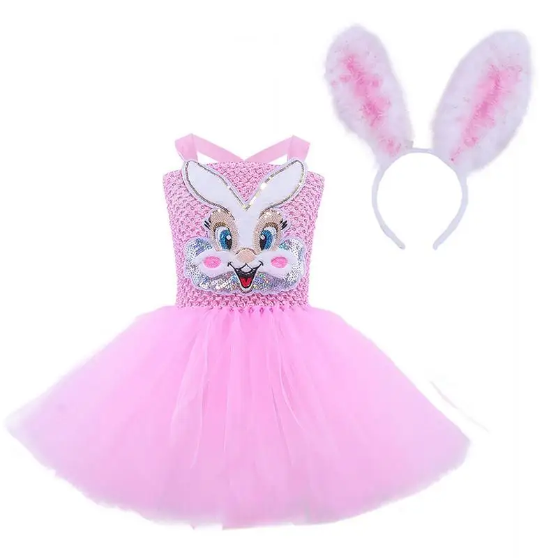 Girls Easter Bunny Costume Sleeveless Bunny Costume Tutu Dress Bunny Costume Tutu Dress-Up Clothes For Little Girls
Girls Easter Bunny Costume Sleeveless Bunny Costume Tutu Dress Bunny Costume Tutu Dress-Up Clothes For Little Girls