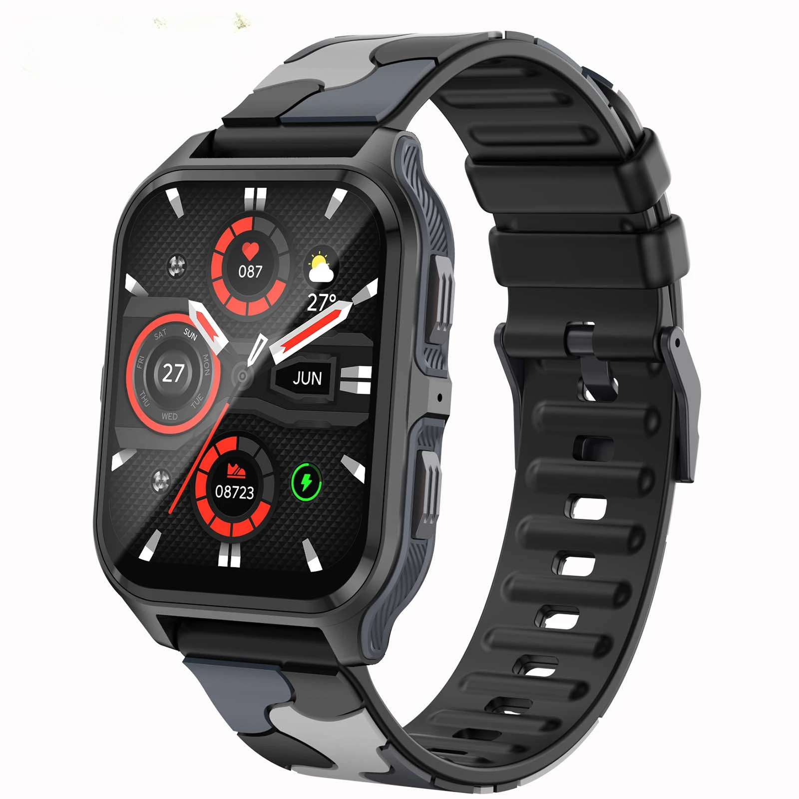 

2024 New P73 Smart Watch Heart Rate Bluetooth Call Outdoor Three Anti-sports Watch Multi-functional Smart Bracelet