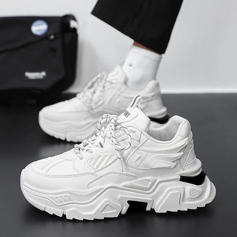 Men's Women Chunky Sneakers Fashion Versatile Leather Casual Sport Shoes Damping Wear-resistant Training Shoe Zapatillas Mujer
Men's Women Chunky Sneakers Fashion Versatile Leather Casual Sport Shoes Damping Wear-resistant Training Shoe Zapatillas Mujer