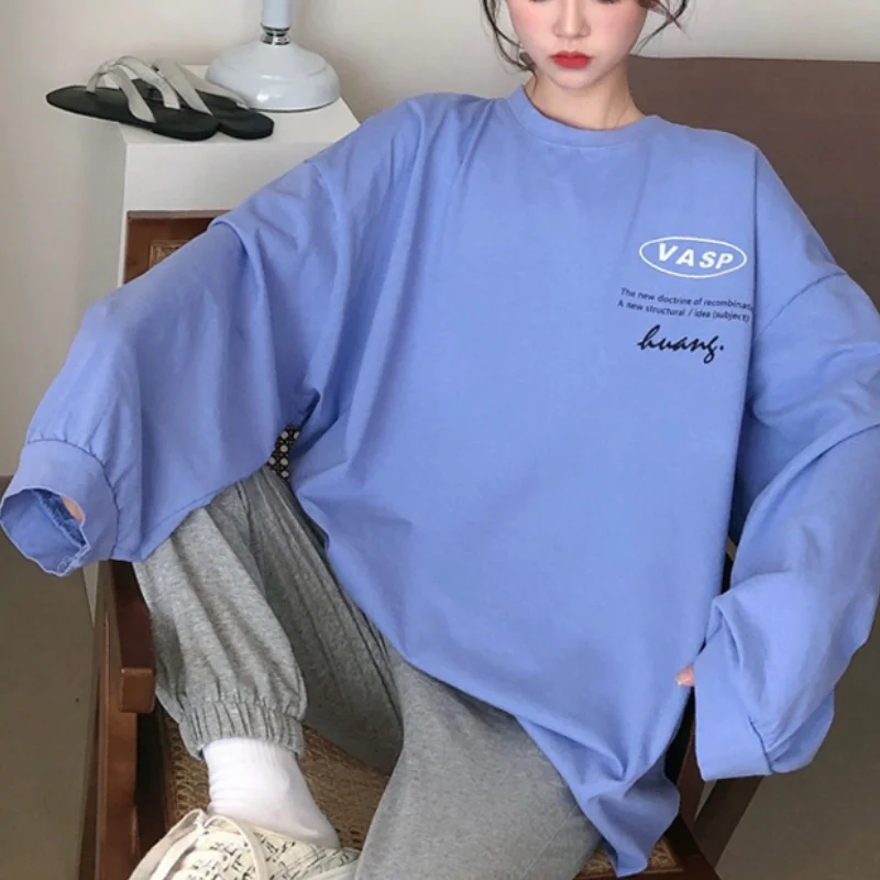 Hoodies Women's Loose Letter Long Sleeve Sweatshirt Korean Pullover Sweatshirts Vintage Oversized Hoodie Clothes for Teens
Hoodies Women's Loose Letter Long Sleeve Sweatshirt Korean Pullover Sweatshirts Vintage Oversized Hoodie Clothes for Teens