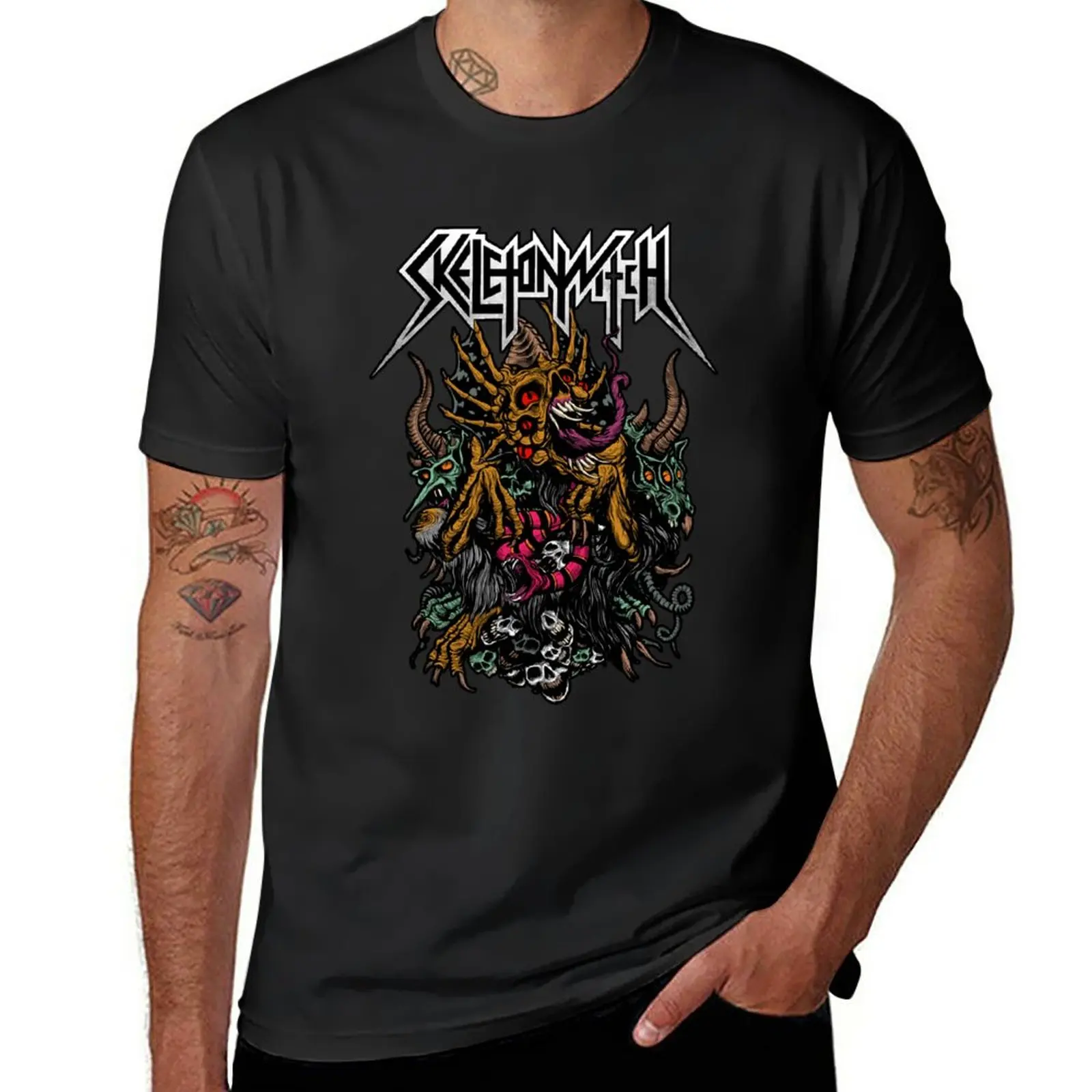 New Skeleton witch T-Shirt oversized t shirts Short t-shirt custom t shirt custom t shirts men clothes
New Skeleton witch T-Shirt oversized t shirts Short t-shirt custom t shirt custom t shirts men clothes