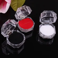 1pcs Acrylic Crystal Ring Storage Display Box Storage Organizer Case Clear Package Box for Jewelry Packaging Collection
1pcs Acrylic Crystal Ring Storage Display Box Storage Organizer Case Clear Package Box for Jewelry Packaging Collection