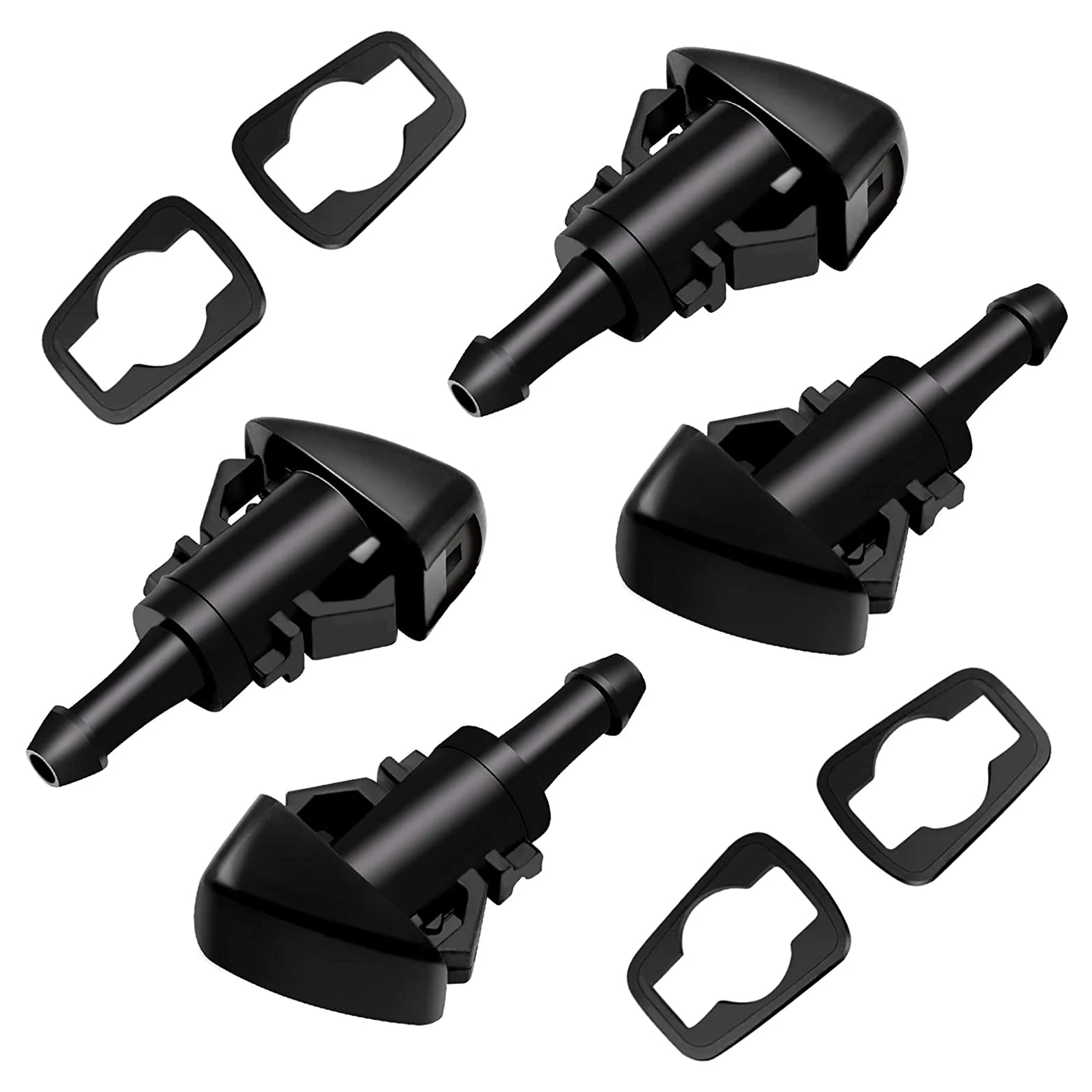 4 Pack Front Windshield Washer Nozzles Wiper Spray Kit Replacement for Chrysler Dodge Ram 5116079AA,4805742AB,5303833AA
4 Pack Front Windshield Washer Nozzles Wiper Spray Kit Replacement for Chrysler Dodge Ram 5116079AA,4805742AB,5303833AA