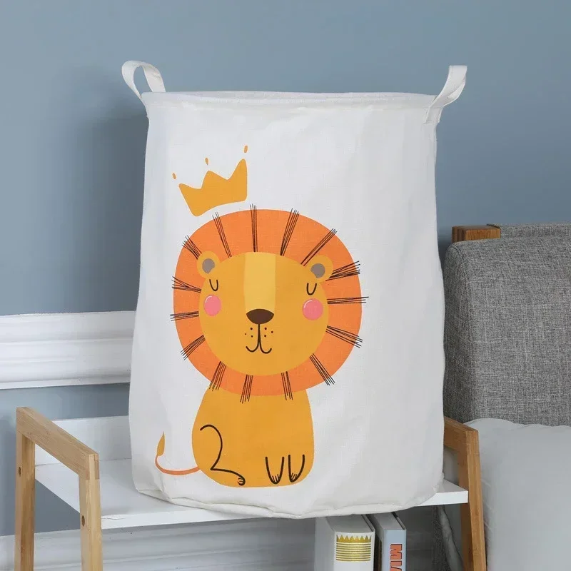 Children Toys Storage Basket Foldable Household Laundry Bag Cute Cotton Linen Bucket Cartoon Print Clothes Organizer Baskets
Children Toys Storage Basket Foldable Household Laundry Bag Cute Cotton Linen Bucket Cartoon Print Clothes Organizer Baskets