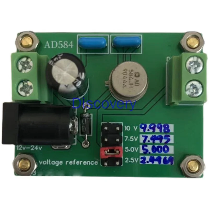 AD584 Reference Voltage Source 10V Calibration Calibration Three and a Half Four and a Half Multimeter Voltage File
AD584 Reference Voltage Source 10V Calibration Calibration Three and a Half Four and a Half Multimeter Voltage File