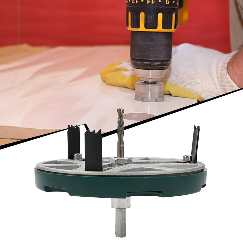 High Quality Hole Saw Hole Opener 45mm-130mm Adjustable Easy To Use Hole Cutter Wood Drilling Tool Zinc Aluminum Alloy
High Quality Hole Saw Hole Opener 45mm-130mm Adjustable Easy To Use Hole Cutter Wood Drilling Tool Zinc Aluminum Alloy