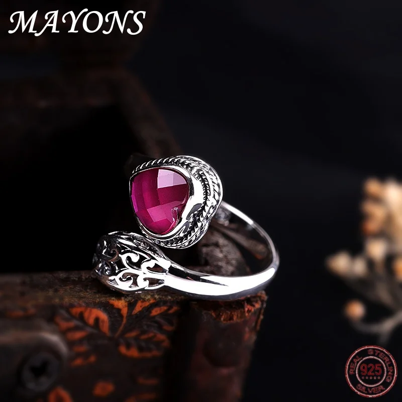 Серебро 925 пробы инкрустированное в форме сердца красное женское модное регулируемое ювелирное изделие в этническом стиле
Серебро 925 пробы инкрустированное в форме сердца красное женское модное регулируемое ювелирное изделие в этническом стиле