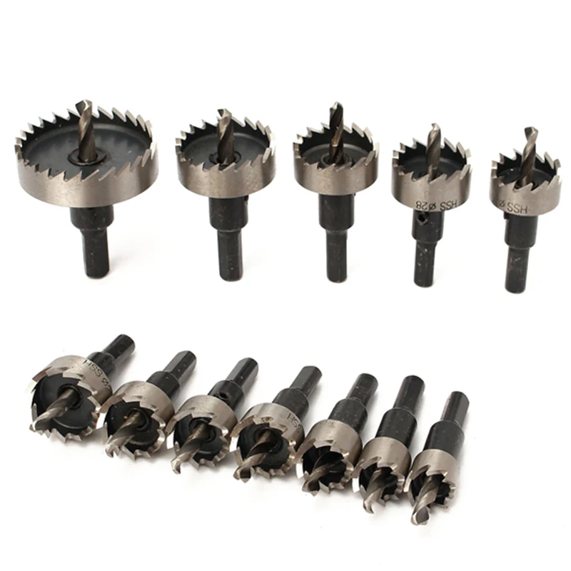 AT35 Alloy Hole Saw Set 12-Piece Set Of High-Speed Steel Hole Drill Bits(15/16/18/20/21/22/25/26/28/30/35/50)Mm
AT35 Alloy Hole Saw Set 12-Piece Set Of High-Speed Steel Hole Drill Bits(15/16/18/20/21/22/25/26/28/30/35/50)Mm