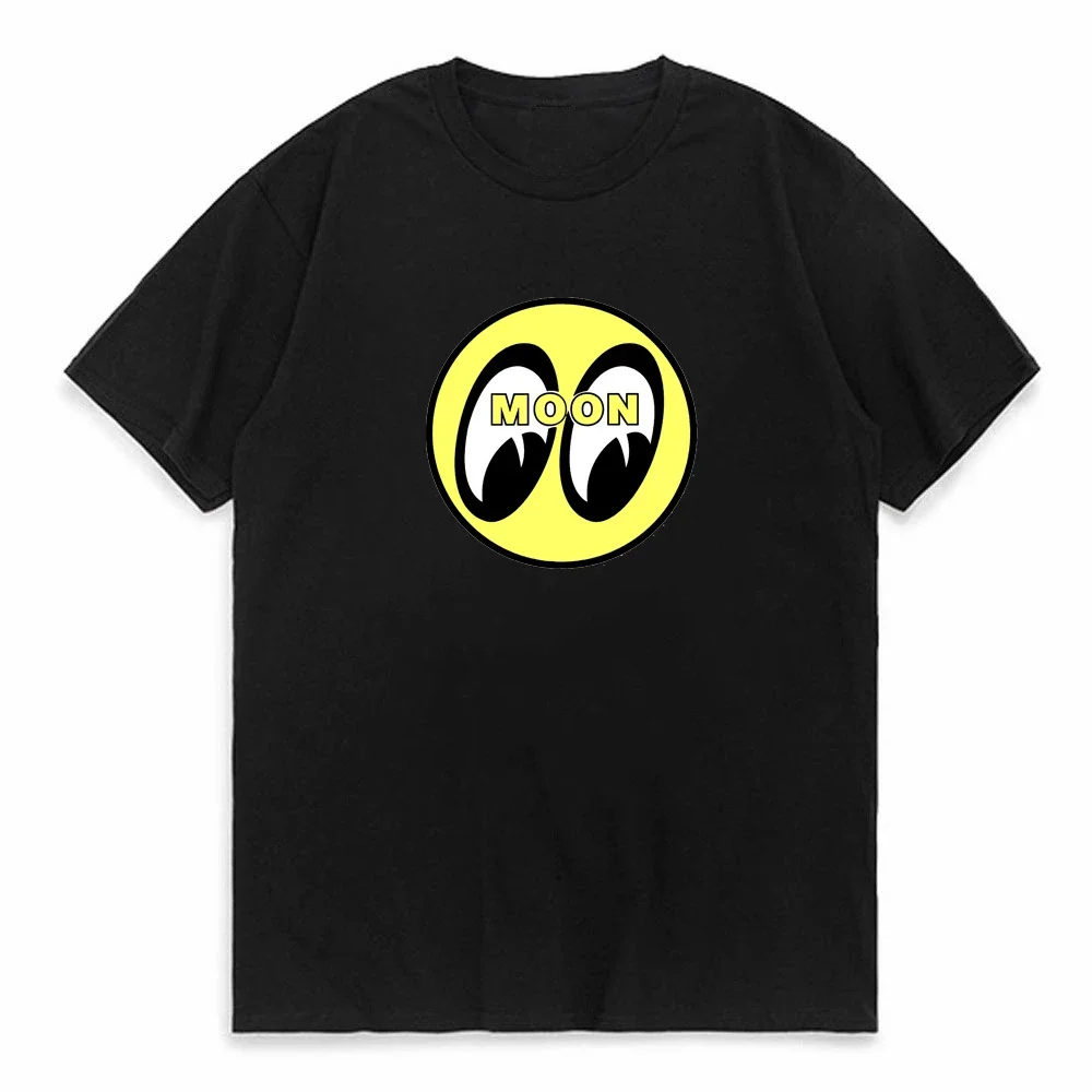 Men's Mooneyes Moon Equipped Classic Logo T-Shirt Black Cotton Fashion Tops man Unique gift
Men's Mooneyes Moon Equipped Classic Logo T-Shirt Black Cotton Fashion Tops man Unique gift