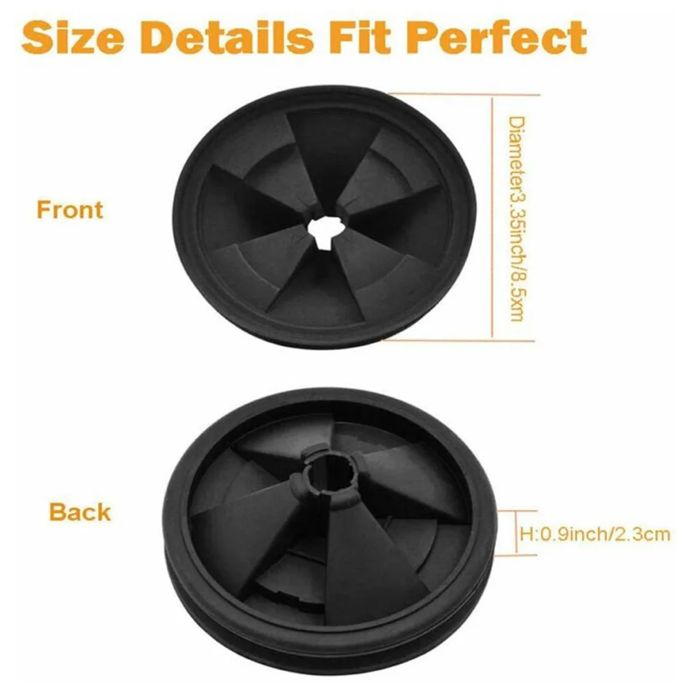 Disposal Splash Guard Garbage Stopper Ring Cover For InSinkErator Rubber Quiet Collar Sink Baffle Reducing Disposer Noise Tool
Disposal Splash Guard Garbage Stopper Ring Cover For InSinkErator Rubber Quiet Collar Sink Baffle Reducing Disposer Noise Tool