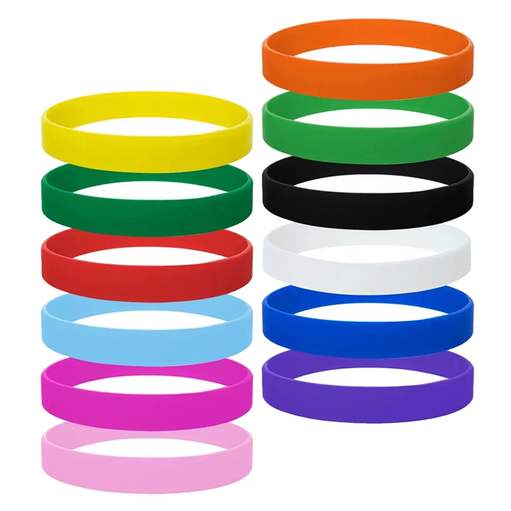 

Men Women Luminous Silicone Sports Bracelets Rubber Wristband Friendship Bands Cuff Bangle Glow in Dark Gifts