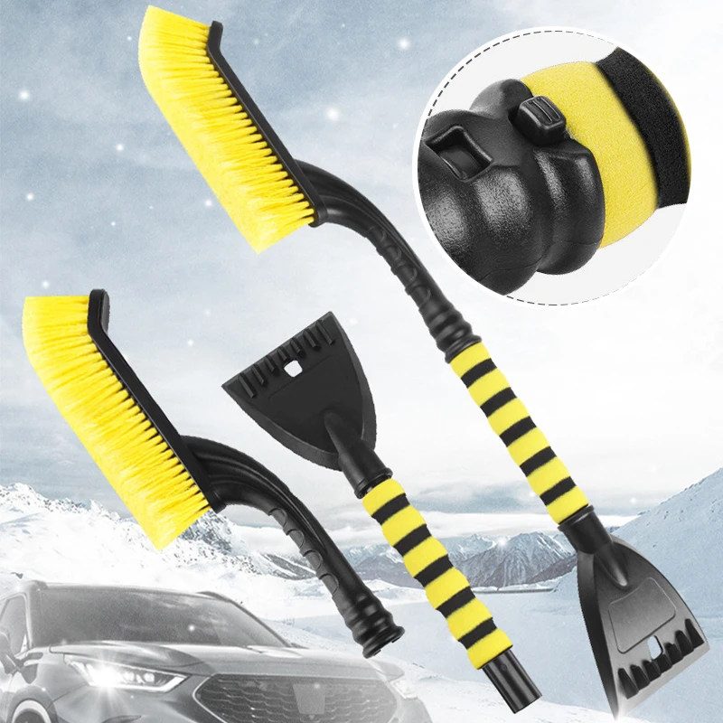 Winter Detachable Car Snow Sweeping Shovel with EVA Foam Handle Auto Cleaning Brush Ice Scraper Remover Auto Windshield
Winter Detachable Car Snow Sweeping Shovel with EVA Foam Handle Auto Cleaning Brush Ice Scraper Remover Auto Windshield