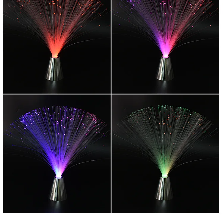 Beautiful Romantic MultiColor Changing LED Fiber Optic Nightlight Lamp for Holiday Party Home Wedding Decoration Light-Up Toys
Beautiful Romantic MultiColor Changing LED Fiber Optic Nightlight Lamp for Holiday Party Home Wedding Decoration Light-Up Toys