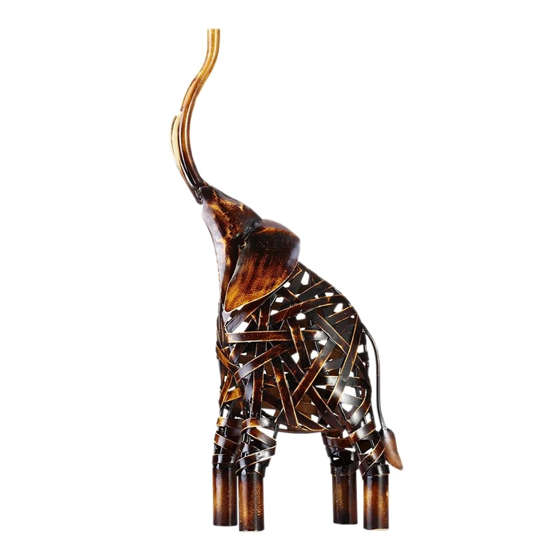 HOT SALE Metal Weaving Elephant Artwork Handmade Iron Elephant Sculpture Home Decoration Crafts Animal Sculpture Decorative
HOT SALE Metal Weaving Elephant Artwork Handmade Iron Elephant Sculpture Home Decoration Crafts Animal Sculpture Decorative