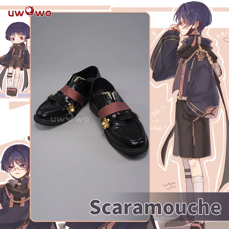 Only 42 UWOWO Genshin Impact Fanart: Scaramouche Casual Outfit Cosplay Costume Shoes Size 39-44 Universal Scaramouche Shoes
Only 42 UWOWO Genshin Impact Fanart: Scaramouche Casual Outfit Cosplay Costume Shoes Size 39-44 Universal Scaramouche Shoes