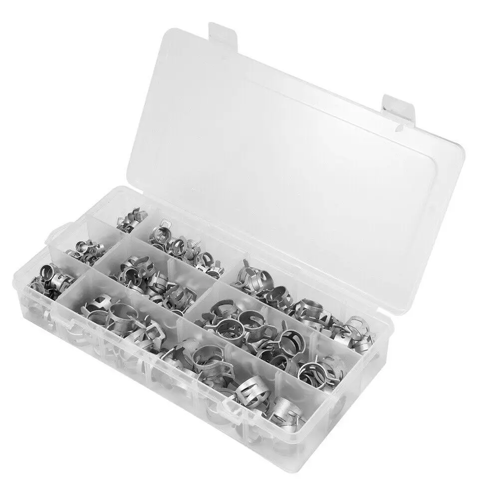Free Shipping 160Pcs/Set 6.5-18mm Spring Clip Hose Clamp Fastener Fuel Line Hose Water Pipe Air Tube Car Plumbing Tools
Free Shipping 160Pcs/Set 6.5-18mm Spring Clip Hose Clamp Fastener Fuel Line Hose Water Pipe Air Tube Car Plumbing Tools