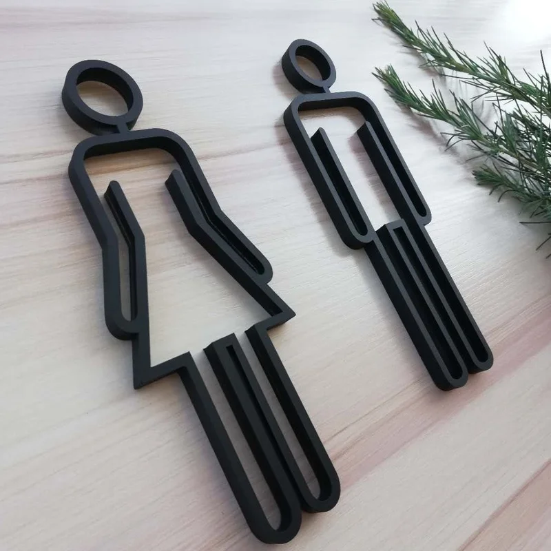 2024 New Acrylic Toilet Symbol Adhesive Backed Bathroom Toilet Door Sign for Hotel,Office,Home,Restaurant (Gold)
2024 New Acrylic Toilet Symbol Adhesive Backed Bathroom Toilet Door Sign for Hotel,Office,Home,Restaurant (Gold)