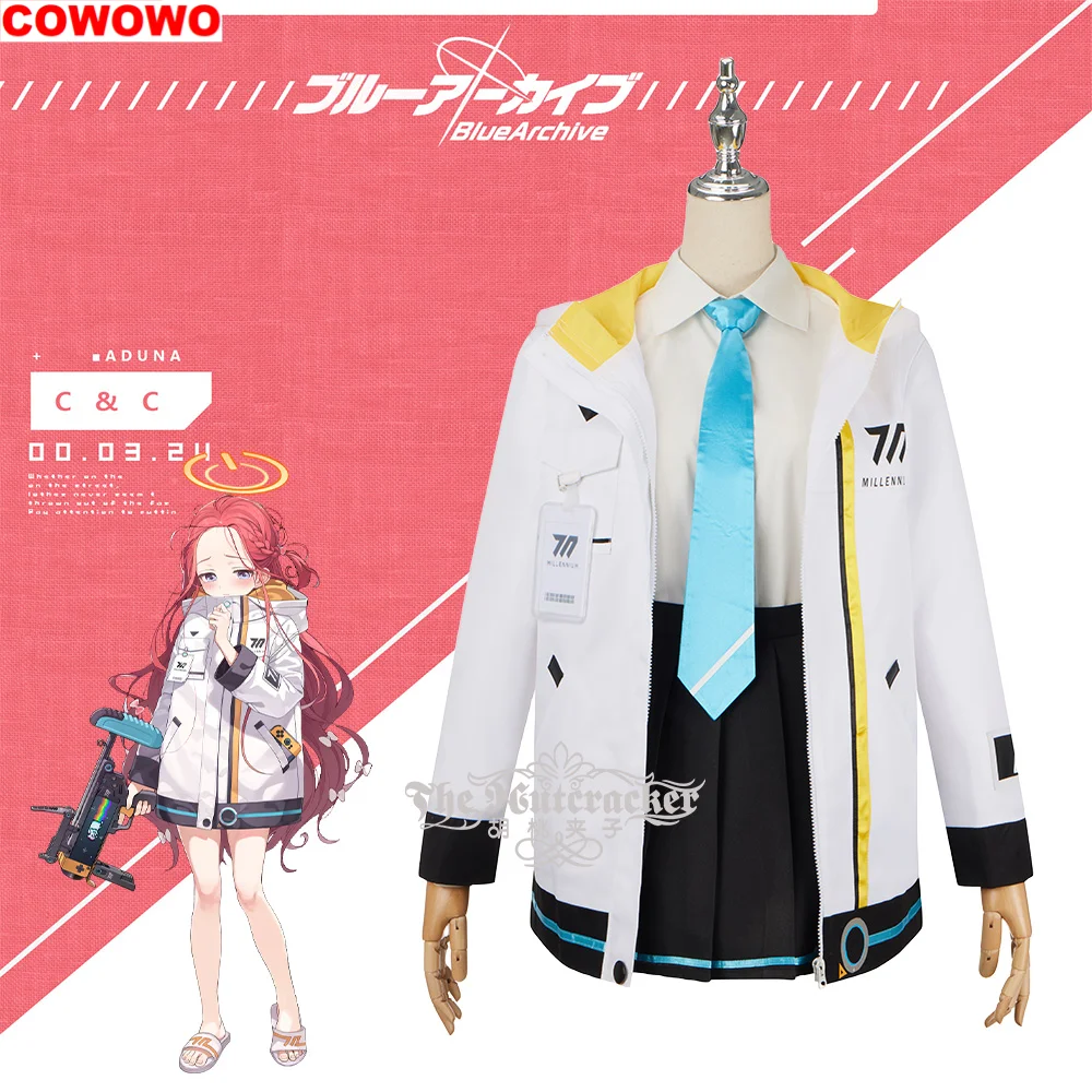 COWOWO Blue Archive Hanaoka Yuzu Cosplay Costume Cos Game Anime Party Uniform Hallowen Play Role Clothes Clothing New Full
COWOWO Blue Archive Hanaoka Yuzu Cosplay Costume Cos Game Anime Party Uniform Hallowen Play Role Clothes Clothing New Full