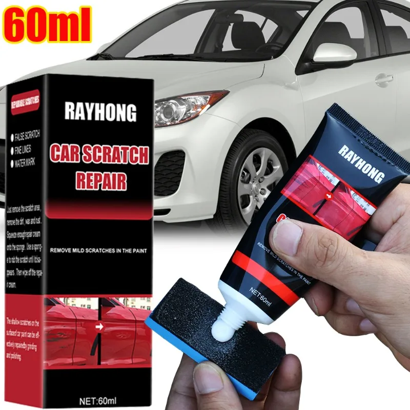 60ml Car Scratch Repair Wax Set Car Body Compound Cleaning Restoration Tool Kit Auto Paint Care Repair Paste Car Refurbishing
60ml Car Scratch Repair Wax Set Car Body Compound Cleaning Restoration Tool Kit Auto Paint Care Repair Paste Car Refurbishing