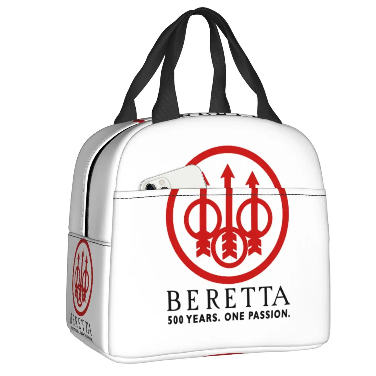 Custom Beretta Lunch Bag Cooler Thermal Insulated Lunch Boxes for Women Children School Work Picnic Food Tote Bags
Custom Beretta Lunch Bag Cooler Thermal Insulated Lunch Boxes for Women Children School Work Picnic Food Tote Bags