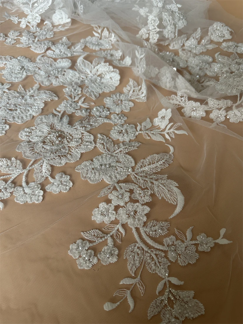 Embroidered Tulle S-1308687 Sequins Net Lace Beaded French Party Evening Dress Wedding Mesh Fabric
Embroidered Tulle S-1308687 Sequins Net Lace Beaded French Party Evening Dress Wedding Mesh Fabric