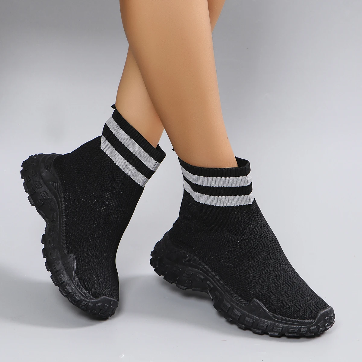 Spring new women's sports shoes, fashionable, breathable, lightweight, non-slip, wear-resistant, casual sports shoes, flat shoes 20 S94ec6d1900834cc0b15f90bc4032a1cf4