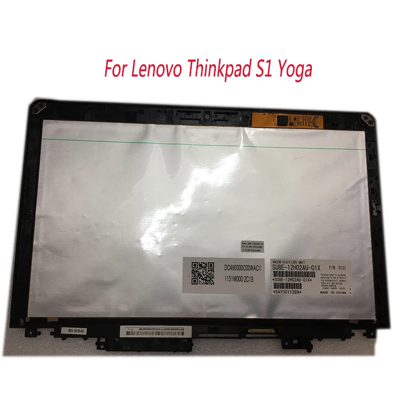 Оригинальная сенсорная ЖК-панель в сборе для Lenovo ThinkPad Yoga серии S1 00HM910
Оригинальная сенсорная ЖК-панель в сборе для Lenovo ThinkPad Yoga серии S1 00HM910